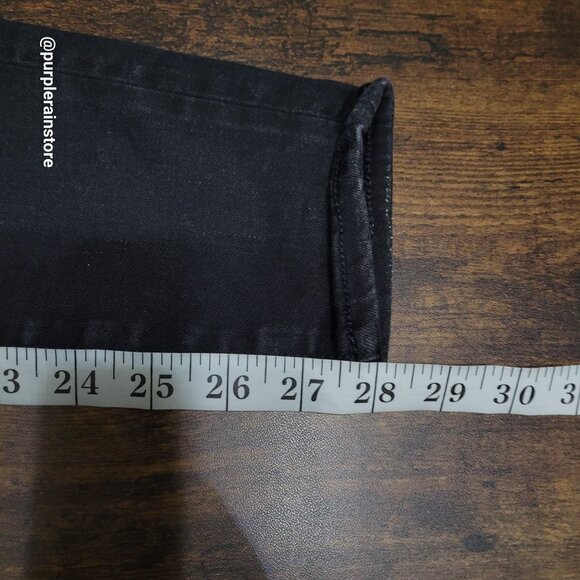 American Eagle Jeans 4 R Jegging Mid Rise Next Level Stretch Black Wash Denim - Picture 11 of 14